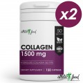 Atletic Food Говяжий коллаген Hydrolized Collagen Type 1&3 1500 mg - 300 капсул (2 шт по 150 капс)